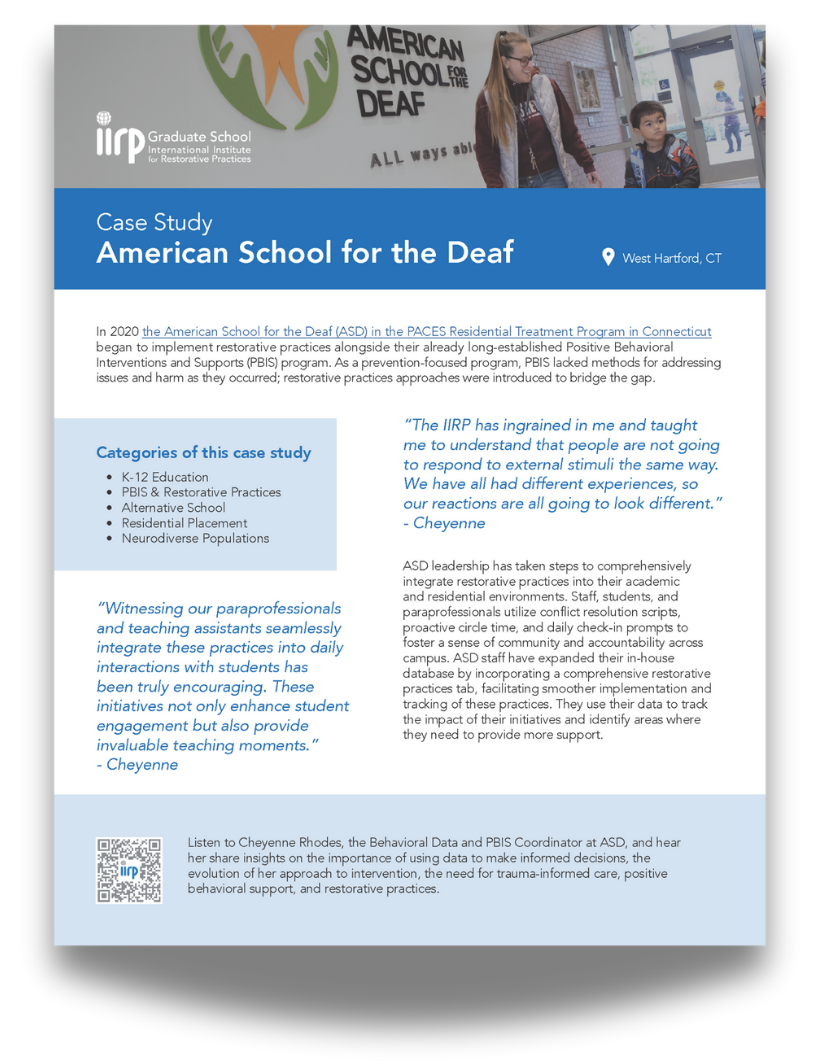 American School for the Deaf PDF