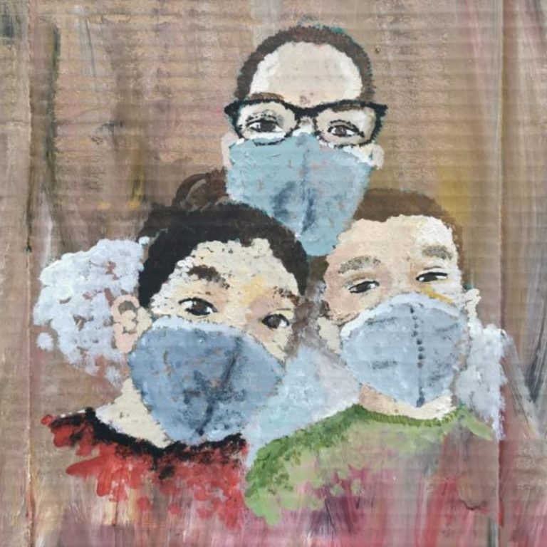 Working from home during the pandemic with small children