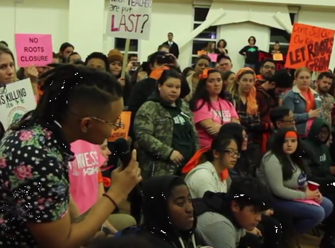 Student activism using restorative practices
