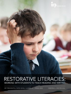 Restorative literacies: Working with students to teach reading and writing