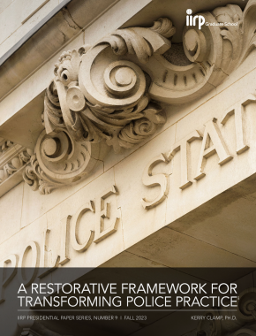A restorative framework for transforming police practice