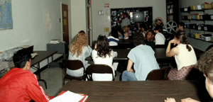 A classroom at the first CSF school, in Sellersville, Pennsylvania, USA