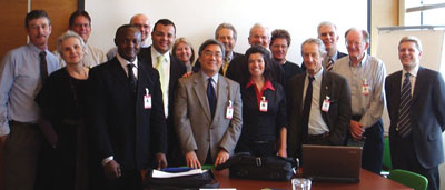 The Experts Group meets to discuss the United Nations Handbook of Restorative Justice Programmes, in Vienna, Austria, January 2006.