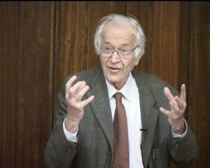 Nils Christie, speaking at Oxford University, from Oxford's web site