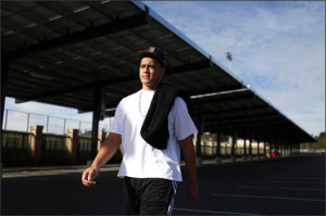 Timote Vaka, 18, a senior at Ralph J. Bunche High School in Oakland by Ramin Rahimian for Education Week