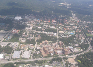 Aerial photo of University of Florida campus by James Jones (Puggles) at Flickr Creative Commons