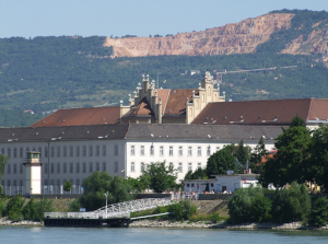A prison on the River Danube by Diana Allesok