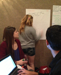 Students at restorative practices symposium RP symposium